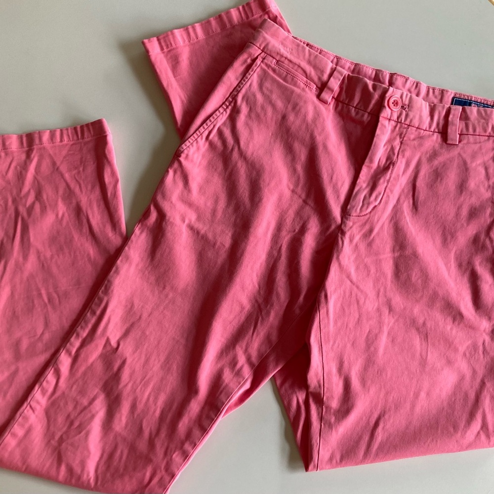 Vineyard Vines Women’s Bright Pink Chinos